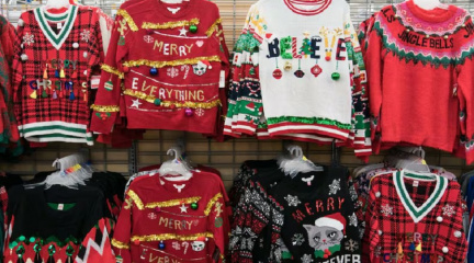Holiday ULGY Sweater Pop-Up Vendor