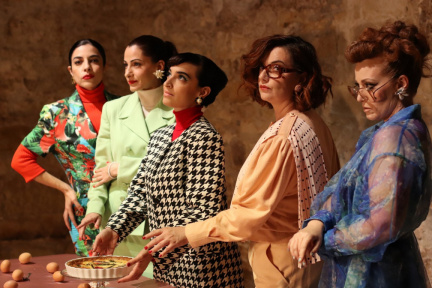 Five Lesbians Eating a Quiche