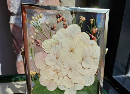Press Flowers Art Class enhanced
