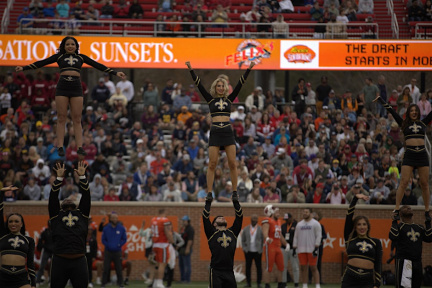 Saints Krewe Cheer Dance Clinic