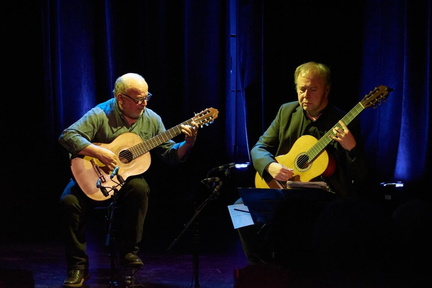HORACIO SALINAS Y ROMILIO ORELLANA: CONCIERTO DÚO DE GUITARRAS EN SALA MASTER