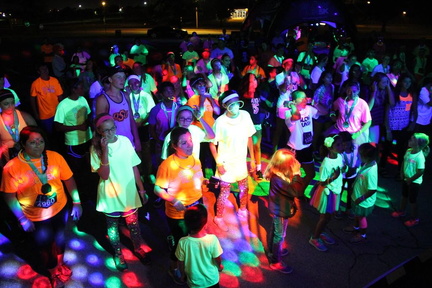 1st Annual Light up the Night Glow Run