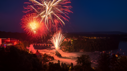 Swiss National Day Neuhausen am Rheinfall
