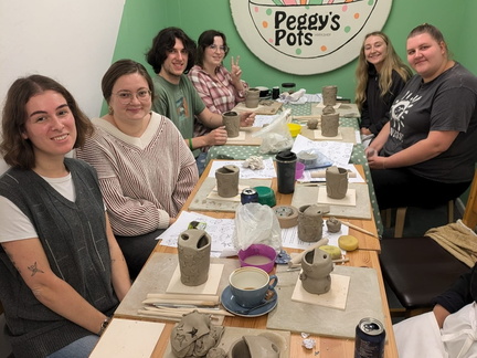 Lord of the Rings Pottery Painting Theme Night