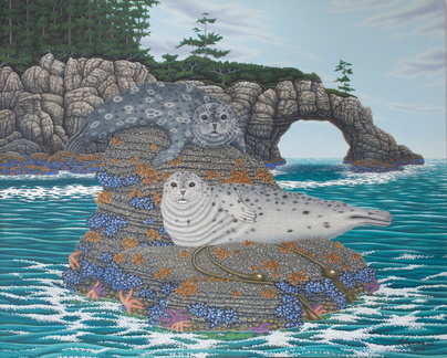 Up Close With Nature Solo Art SHow (Opening Night)
