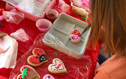 Valentine Cookie Decorating Class enhanced