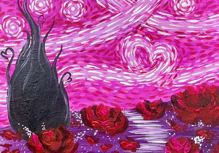 Van Gogh's Rosey Lane