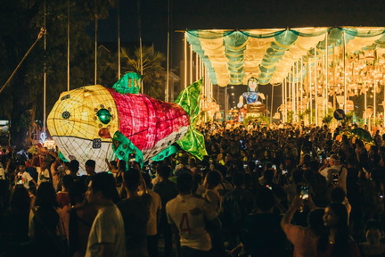 Siem Reap Giant Puppet Parade