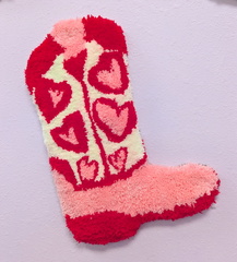 Yeehaw & Yarn: Rug Tufting Cowgirl Boots Workshop