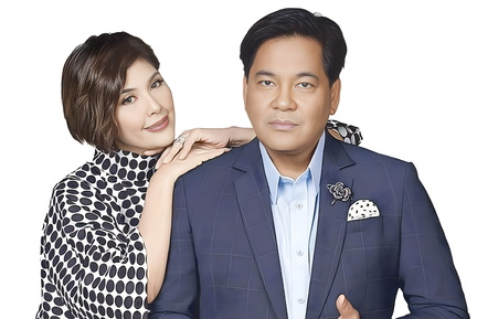 Pops Fernandez and Martin Nievera