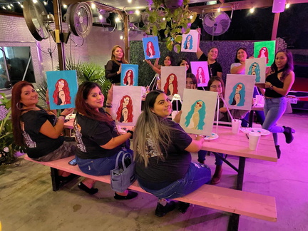 Karol G Paint and Sip