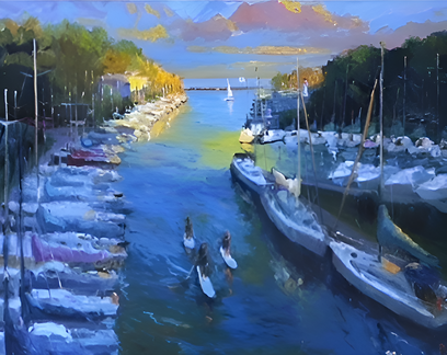 How to Approach and Paint Complex Landscape