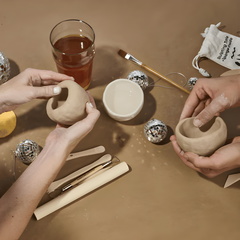 Sip &amp; Sculpt Pottery