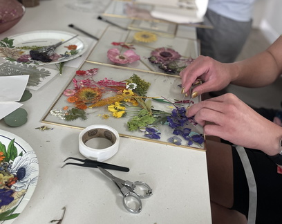 Pressed Floral Art