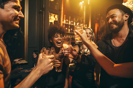 A Night Out with New Friends enhanced