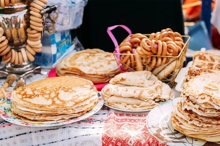 Folk Pancake Festival Maslenitsa