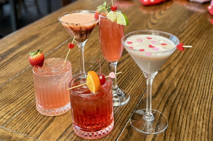 February Specialty Cocktails