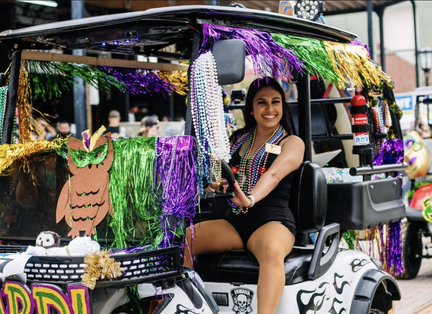 Zaniest Golf Cart Parade Galveston