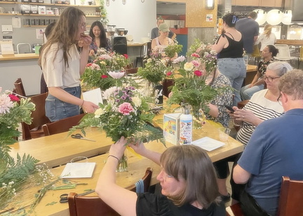 Dr. Seuss Flower Arranging Class
