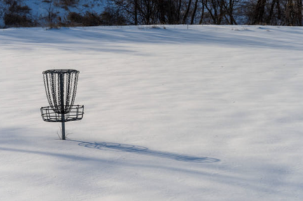 Winter Disc Golf Stock