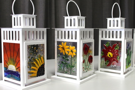 Make it! Fused Glass Lantern