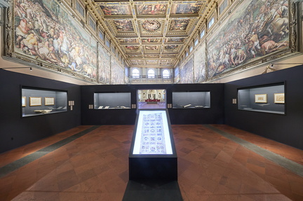 La Sala Grande. Giorgio Vasari per Cosimo I de' Medici