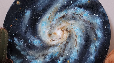 Resin Galaxy Art