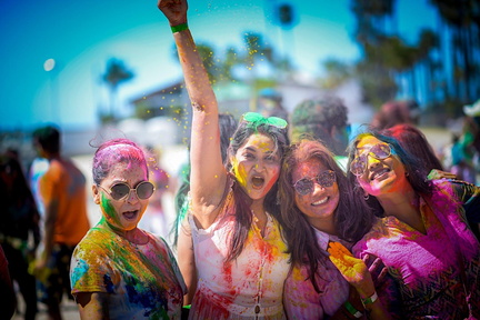Holi on the Beach
