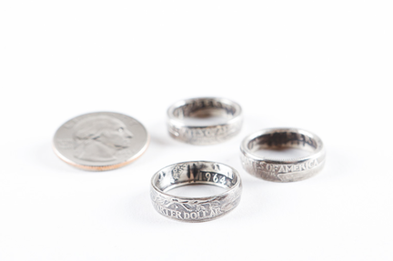 Art for Two: Coin Rings