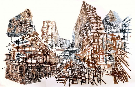 Artist Workshop Experimental Landscape Ink Painting with Hong Sek Chern