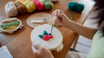Teen Crafternoon - Embroidery