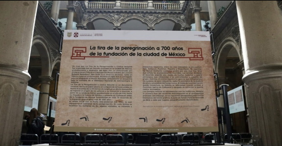 La tira de la Peregrinación, a 700 años de la fundación de la Ciudad de México