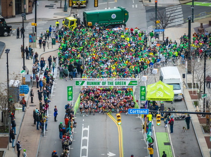 Runnin' Of The Green 5 Mile Race