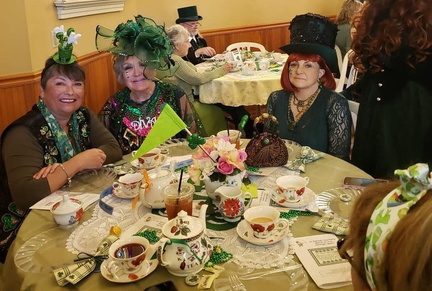St Patrick's Day Themed Tea