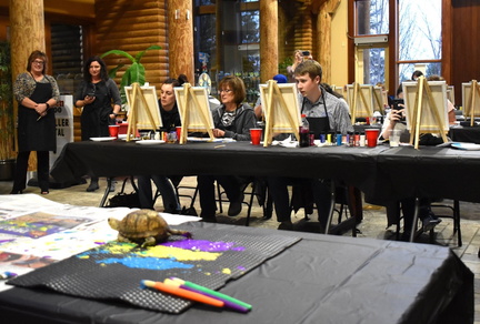 Wine and Paint