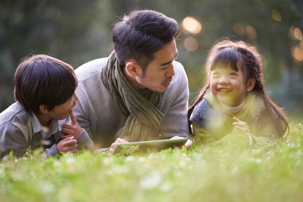 parent and child nature experience