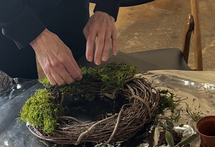 Pink Wreath Workshop