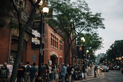 Art Crawl on James North