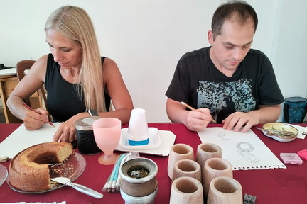 Mate and Paint Experience with Pastry Tasting