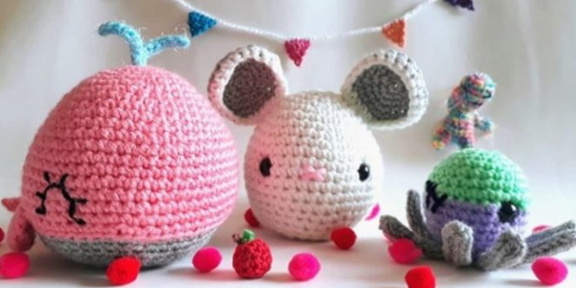 Oficinas para iniciantes Amigurumi