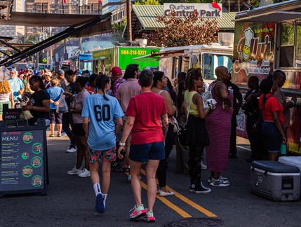 Durham Foodie Fare - Durham Central Park