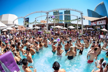 Indoor Pool Party
