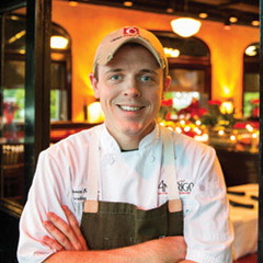 Chef Steven Robilio at Amerigo Italian Restaurant
