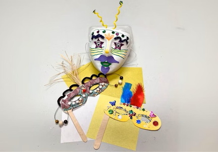 Multicultural March, Mask Making