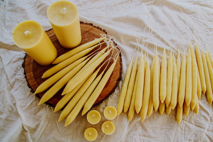 Beeswax Candle Dipping