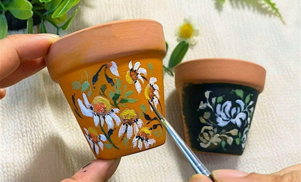 Pot Painting Workshop