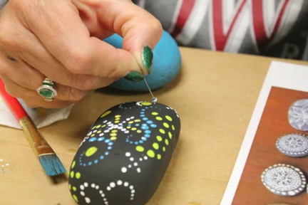 Stone Painting workshop