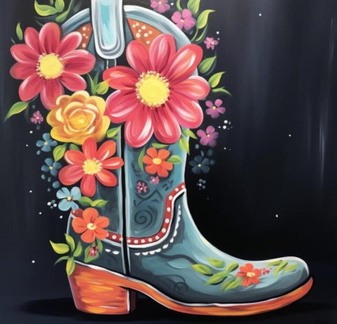 Boots Blooms and Badassery