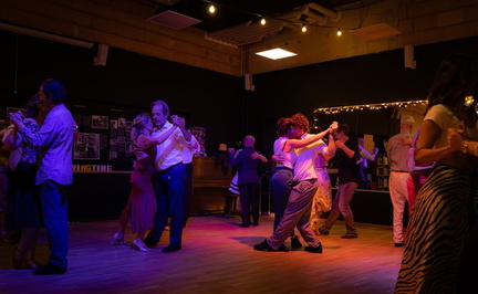 Stages and milonga Deseo Tango