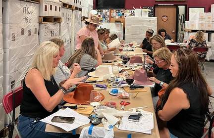 Ladies Hat &amp; Bag Bar Design Burning Workshop